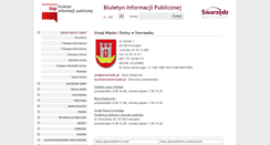 Desktop Screenshot of bip.swarzedz.pl