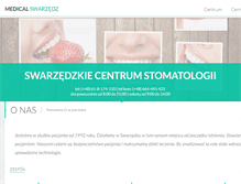 Tablet Screenshot of dentysta.swarzedz.net.pl